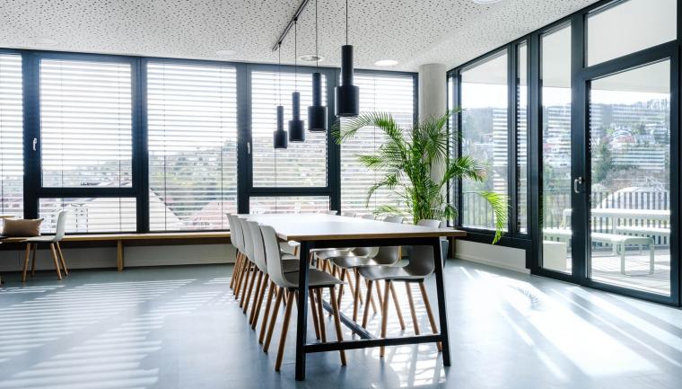 Place for relaxation and recharging – our break rooms.